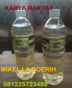 minyak KELAPA MURNI LAGURIH 081225723489